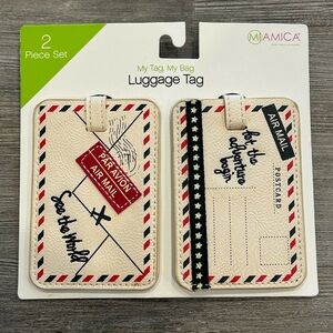 Luggage Tag Pair